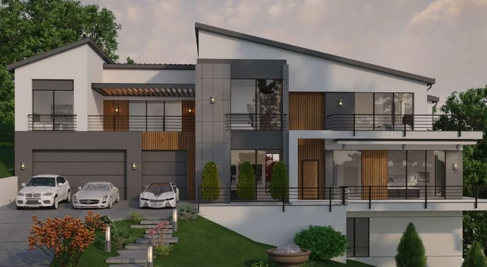 Modern Contemporary Residence — 5,469 sq.ft.